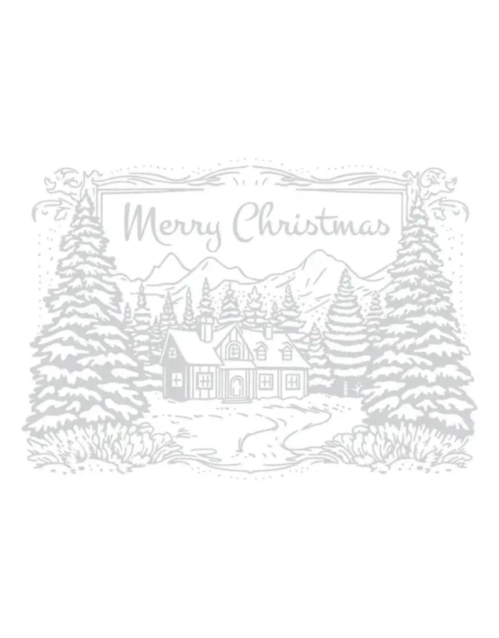 LDRS CREATIVE LDRS CREATIVE MERRY CHRISTMAS IMPRESS-ION PRESS + FOIL PLATES