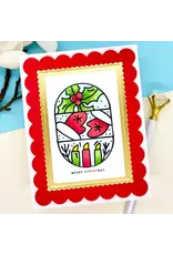 LDRS CREATIVE LDRS CREATIVE CHRISTMAS PUZZLE SCENES 6x8 STAMP SET