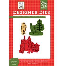 ECHO PARK PAPER ECHO PARK WINNIE THE POOH CHRISTMAS VERY POOH BEAR CHRISTMAS COORDINATING DIE SET