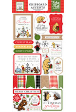 ECHO PARK PAPER ECHO PARK WINNIE THE POOH CHRISTMAS 6x13 CHIPBOARD ACCENTS