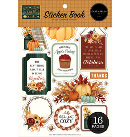 CARTA BELLA CARTA BELLA HARVEST STICKER BOOK