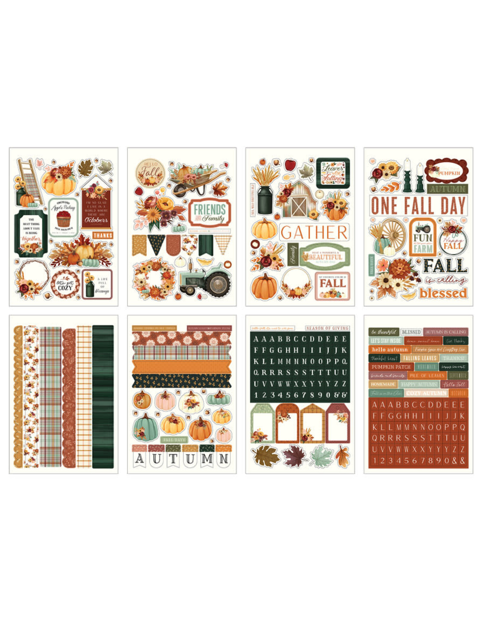 CARTA BELLA CARTA BELLA HARVEST STICKER BOOK
