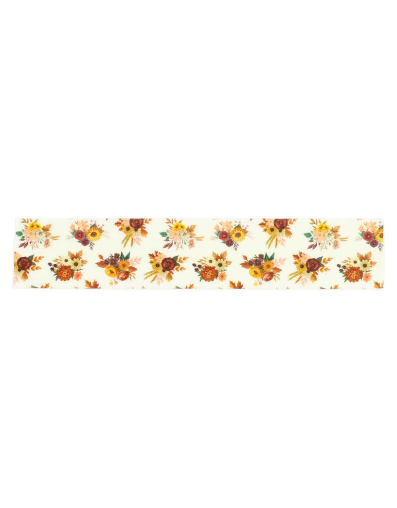 CARTA BELLA CARTA BELLA HARVEST FALL FLOWERS WASHI TAPE
