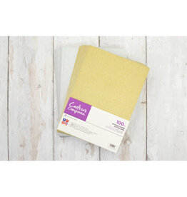 CRAFTERS COMPANION CRAFTERS COMPANION GOLD AND SILVER A5 GLITTER CARD PACK