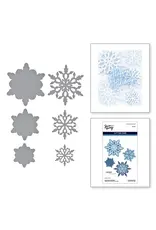 SPELLBINDERS SPELLBINDERS SIMON HURLEY LET IT SNOW COLLECTION LAYERING SNOWFLAKES ETCHED DIE SET