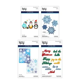 SPELLBINDERS SPELLBINDERS SIMON HURLEY LET IT SNOW COLLECTION I WANT IT ALL! ETCHED DIE SETS BUNDLE