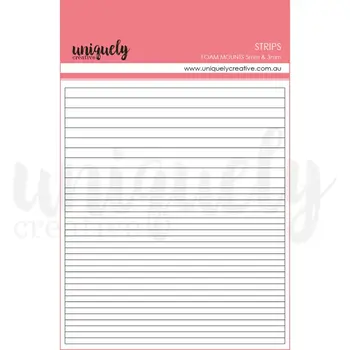 UNIQUELY CREATIVE UNIQUELY CREATIVE FOAM MOUNTS STRIPS