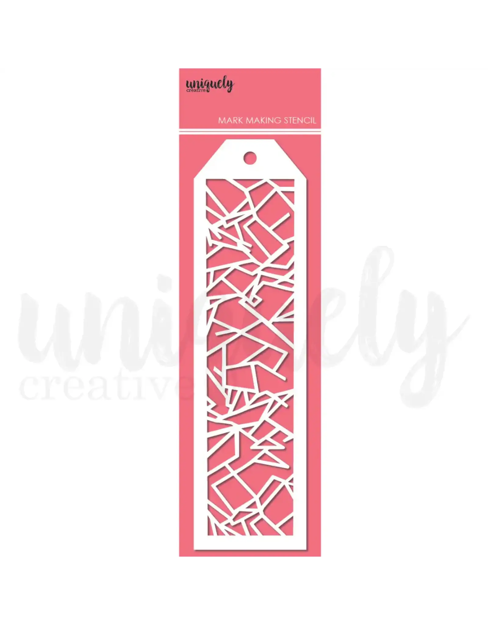 UNIQUELY CREATIVE UNIQUELY CREATIVE SHATTER MARK MAKING STENCIL