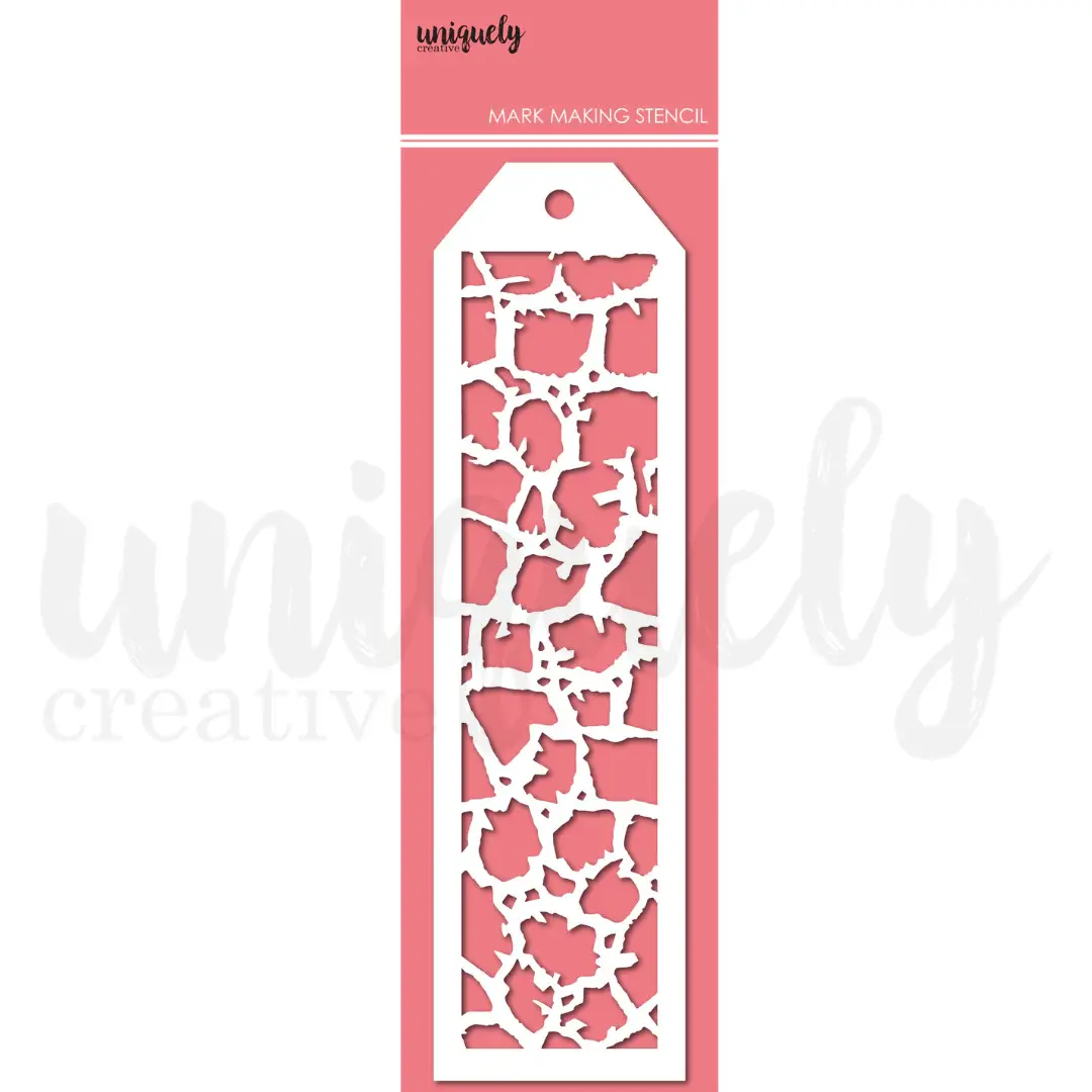 UNIQUELY CREATIVE UNIQUELY CREATIVE PATH MARK MAKING STENCIL