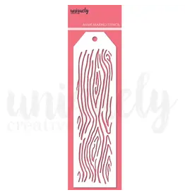 UNIQUELY CREATIVE UNIQUELY CREATIVE WOODGRAIN MARK MAKING STENCIL