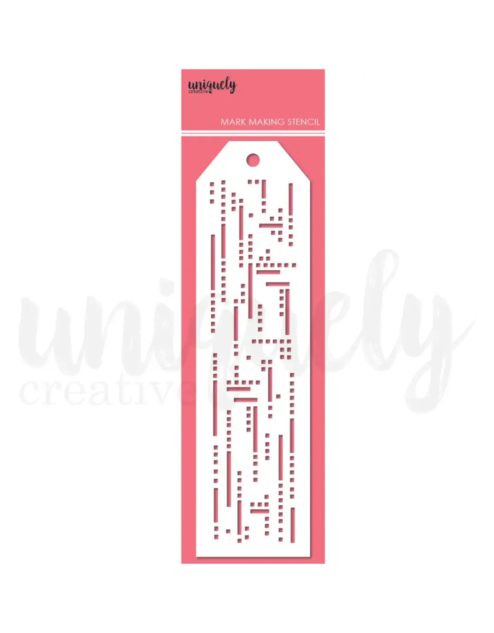 UNIQUELY CREATIVE UNIQUELY CREATIVE MATRIX MARK MAKING STENCIL