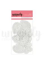 UNIQUELY CREATIVE UNIQUELY CREATIVE MIXED LACE HEARTS