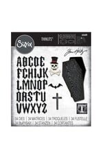 SIZZIX SIZZIX TIM HOLTZ THINLITS VAULT COFFIN BOX DIE SET