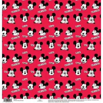 AMERICAN CRAFTS AMERICAN CRAFTS MICKEY RED BASHFUL 12X12