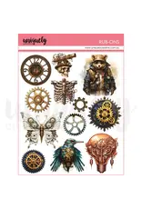 UNIQUELY CREATIVE UNIQUELY CREATIVE STEAMPUNK RUB-ONS