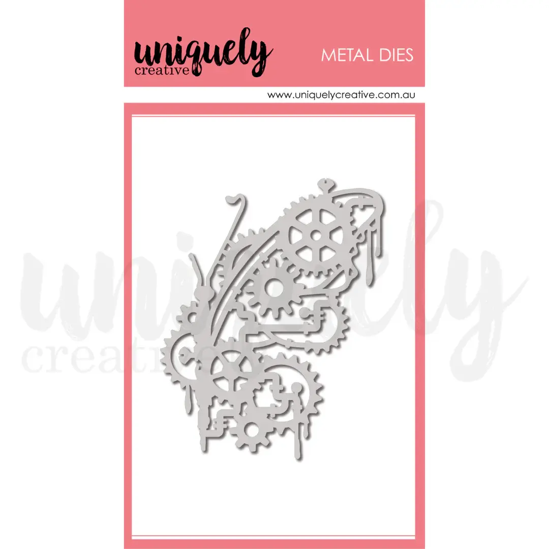 UNIQUELY CREATIVE UNIQUELY CREATIVE STEAMPUNK BUTTERFLY DIE