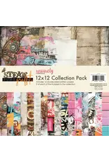 UNIQUELY CREATIVE UNIQUELY CREATIVE STEAMPUNK GRAFFITI 12x12 COLLECTION PACK