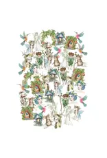 UNIQUELY CREATIVE UNIQUELY CREATIVE ENCHANTED FOREST CHARACTERS VELLUM CREATIVE CUTS DIE CUTS