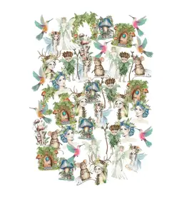 UNIQUELY CREATIVE UNIQUELY CREATIVE ENCHANTED FOREST CHARACTERS VELLUM CREATIVE CUTS DIE CUTS