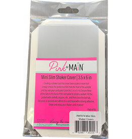 PINK & MAIN PINK & MAIN MINI SLIM SHAKER COVER 3.5x6 10/PK