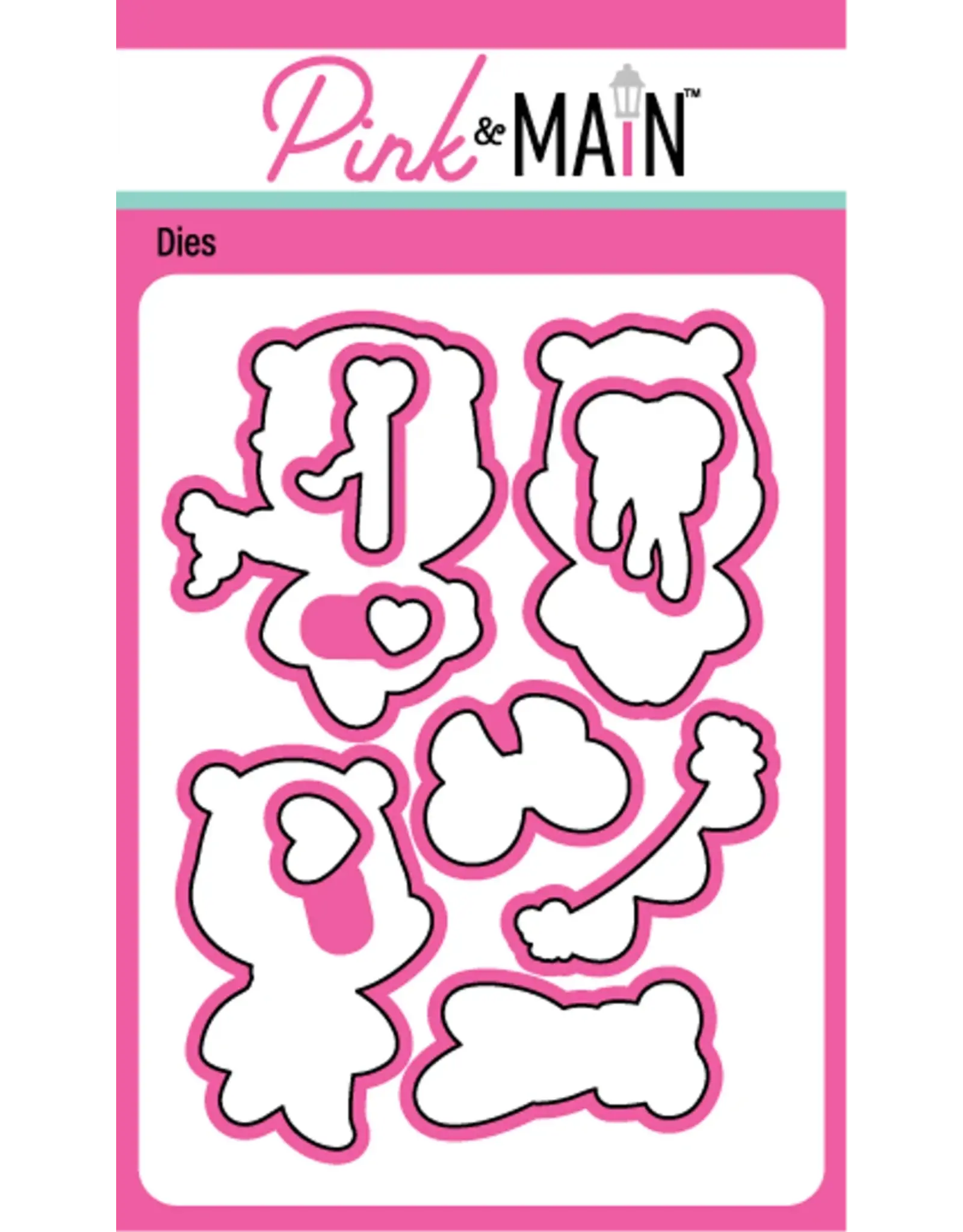 PINK & MAIN PINK & MAIN MY HEART DANCES DIE SET