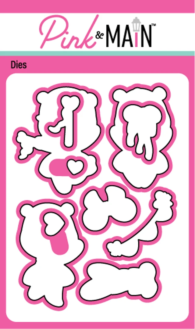 PINK & MAIN PINK & MAIN MY HEART DANCES DIE SET