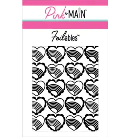 PINK & MAIN PINK & MAIN FOILABLES RAINBOW HEARTS PANELS