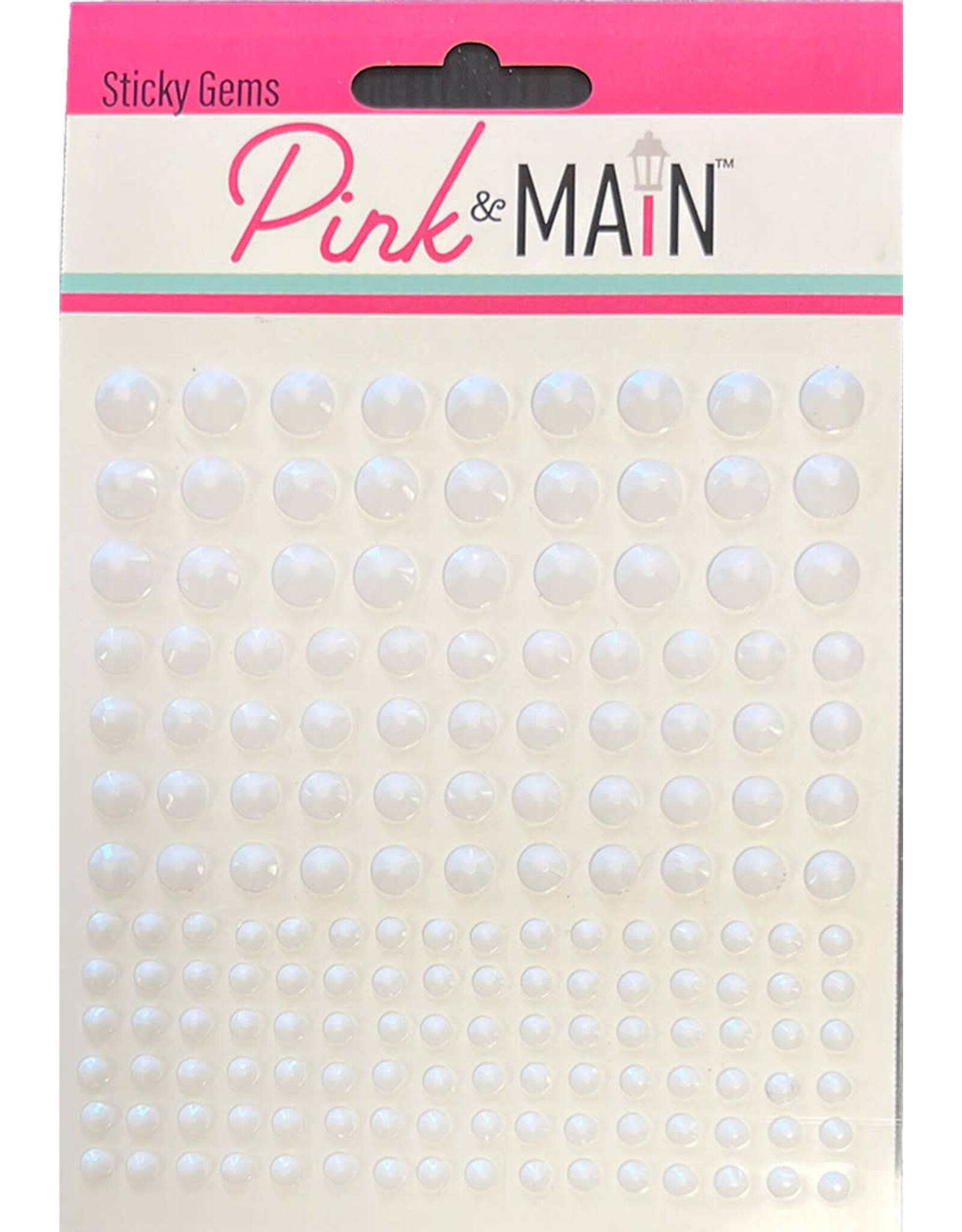 PINK & MAIN PINK & MAIN WHITE STICKY GEMS
