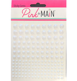 PINK & MAIN PINK & MAIN WHITE STICKY GEMS