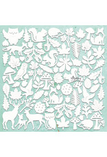 MINTAY MINTAY CHIPPIES - DECOR AUTUMN 12x12 CHIPBOARD
