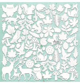MINTAY MINTAY CHIPPIES - DECOR AUTUMN 12x12 CHIPBOARD