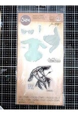 SIZZIX SIZZIX TIM HOLTZ HIPSTER GOAT FRAMELITS DIES & STAMP SET