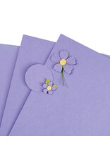 SPELLBINDERS SPELLBINDERS PERIWINKLE COLOR ESSENTIALS CARDSTOCK 8.5x11 10/PK