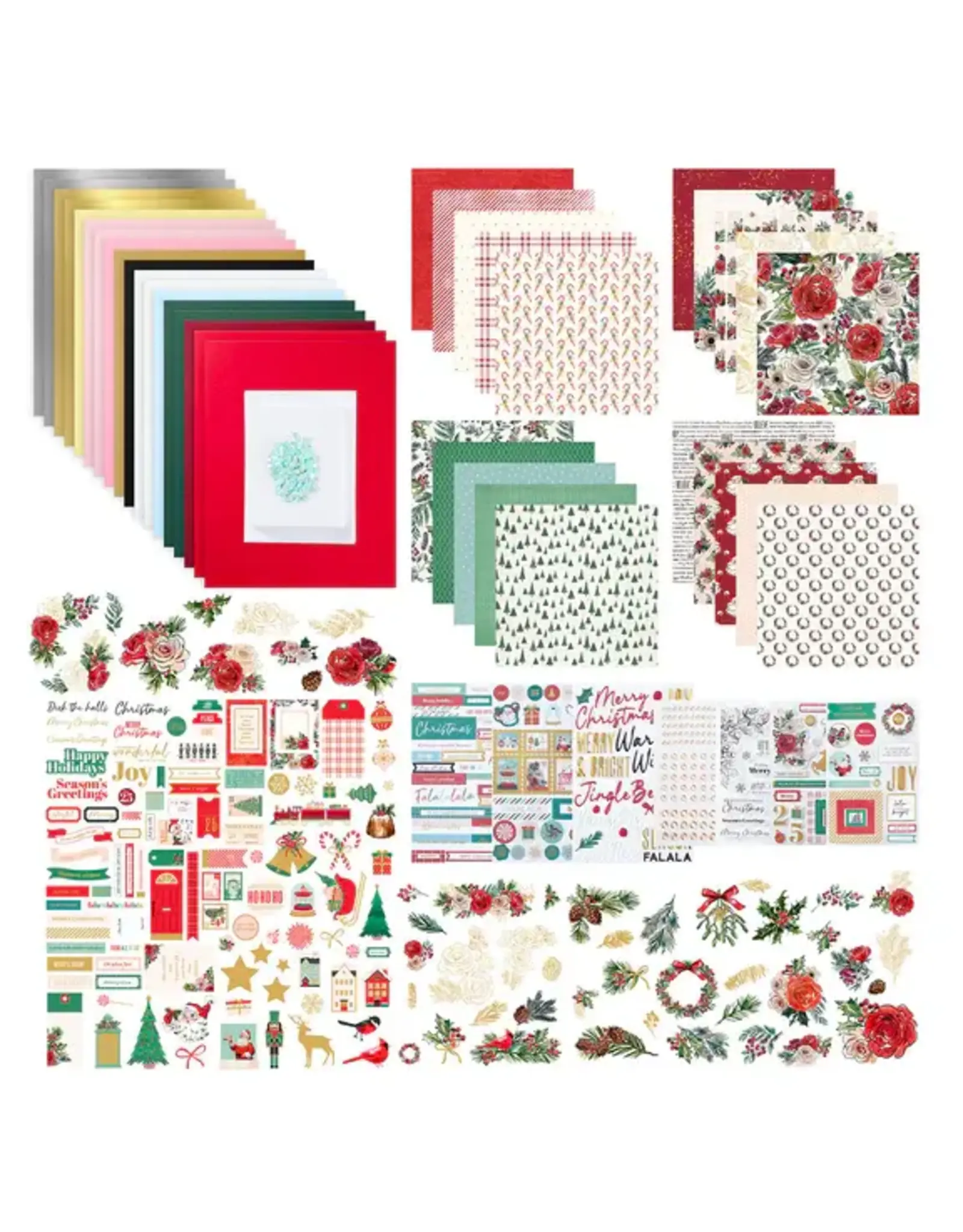 SPELLBINDERS SPELLBINDERS HANDMADE HOLIDAYS LIMITED EDITION HOLIDAY CARDMAKING KIT 2024