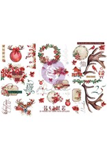 PRIMA PRIMA MARKETING FROM THE NORTH POLE 6x12 TRANSFERS 3/PK