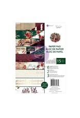 PRIMA PRIMA MARKETING FROM THE NORTH POLE PAPER PAD 6x8 15 SHEETS