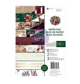 PRIMA PRIMA MARKETING FROM THE NORTH POLE PAPER PAD 6x8 15 SHEETS