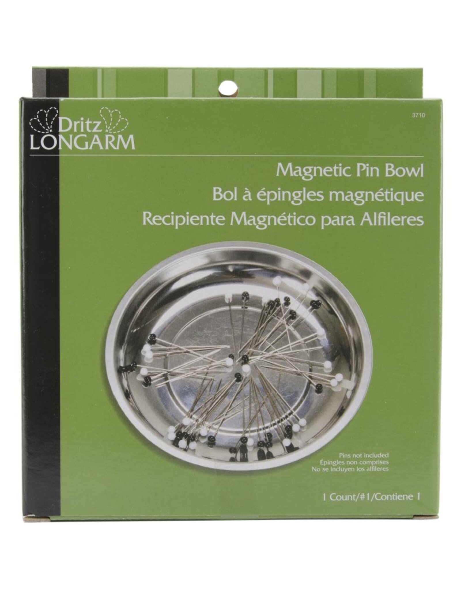 DRITZ QUILTING DRITZ LONGARM MAGNETIC PIN BOWL