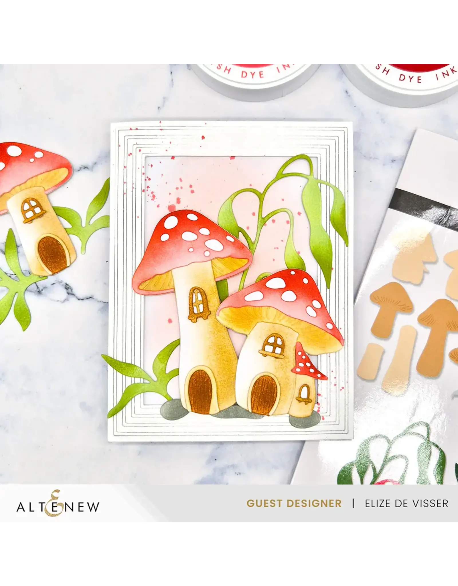 ALTENEW ALTENEW MUSHROOM COTTAGE LAYERING DIE SET