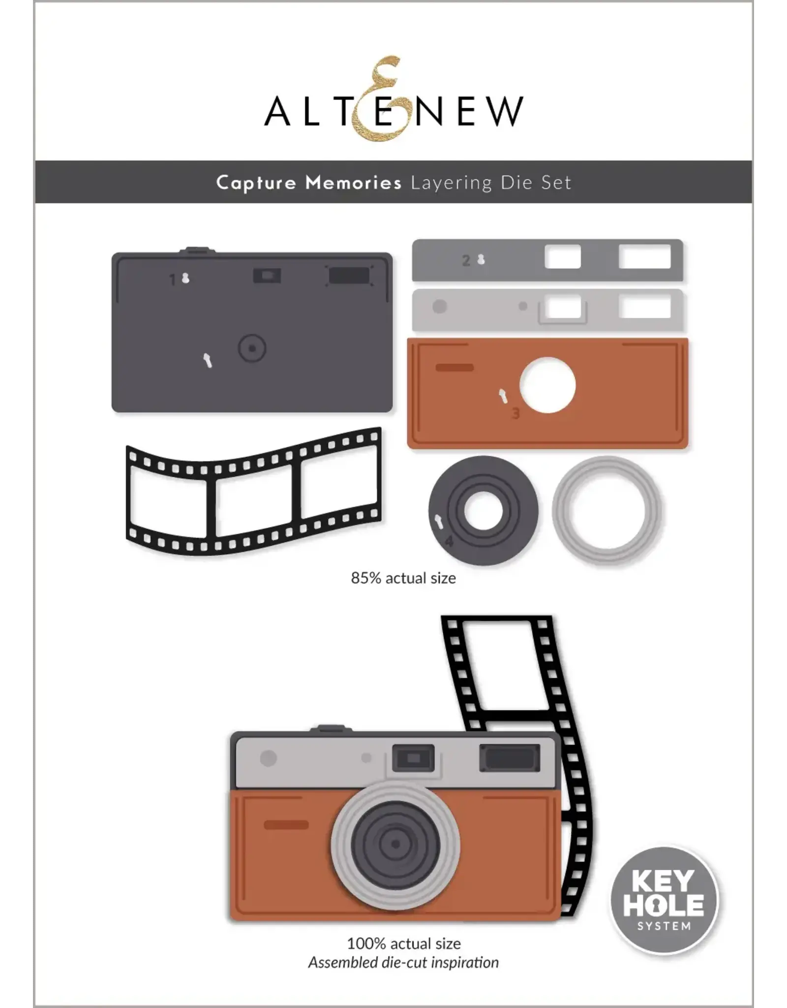 ALTENEW ALTENEW CAPTURE MEMORIES LAYERING DIE SET