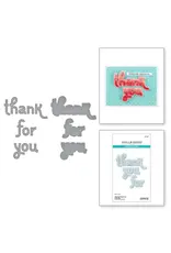 SPELLBINDERS SPELLBINDERS STITCHED THANK YOU & FOR YOU OUT AND ABOUT COLLECTION DIE SET