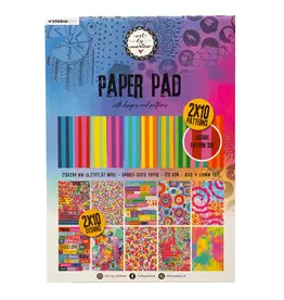 STUDIOLIGHT STUDIOLIGHT ART BY MARLENE ESSENTIALS COLLECTION DESIGNS AND PATTERNS 8x12 PAPER PAD