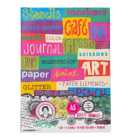 STUDIOLIGHT STUDIOLIGHT ART BY MARLENE SIGNATURE COLLECTION BULLET JOURNALS 3 IN A PACK