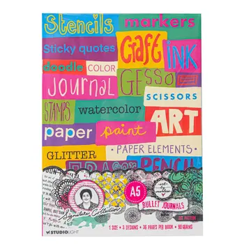 STUDIOLIGHT STUDIOLIGHT ART BY MARLENE SIGNATURE COLLECTION BULLET JOURNALS 3 IN A PACK