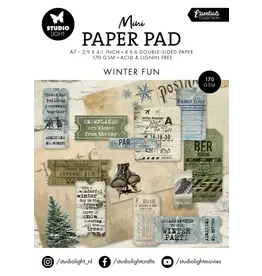 STUDIOLIGHT STUDIOLIGHT ESSENTIALS WINTER FUN MINI PAPER PAD