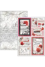 CIAO BELLA CIAO BELLA PARIS JE T'AIME A4 CREATIVE PAD 9 SHEETS