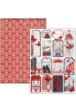 CIAO BELLA CIAO BELLA PARIS JE T'AIME A4 CREATIVE PAD 9 SHEETS