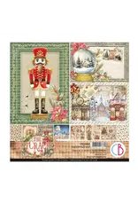 CIAO BELLA CIAO BELLA THE NUTCRACKER 8x8 PAPER PAD 12 SHEETS