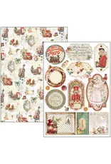 CIAO BELLA CIAO BELLA THE NUTCRACKER A4 CREATIVE PAD 9 SHEETS