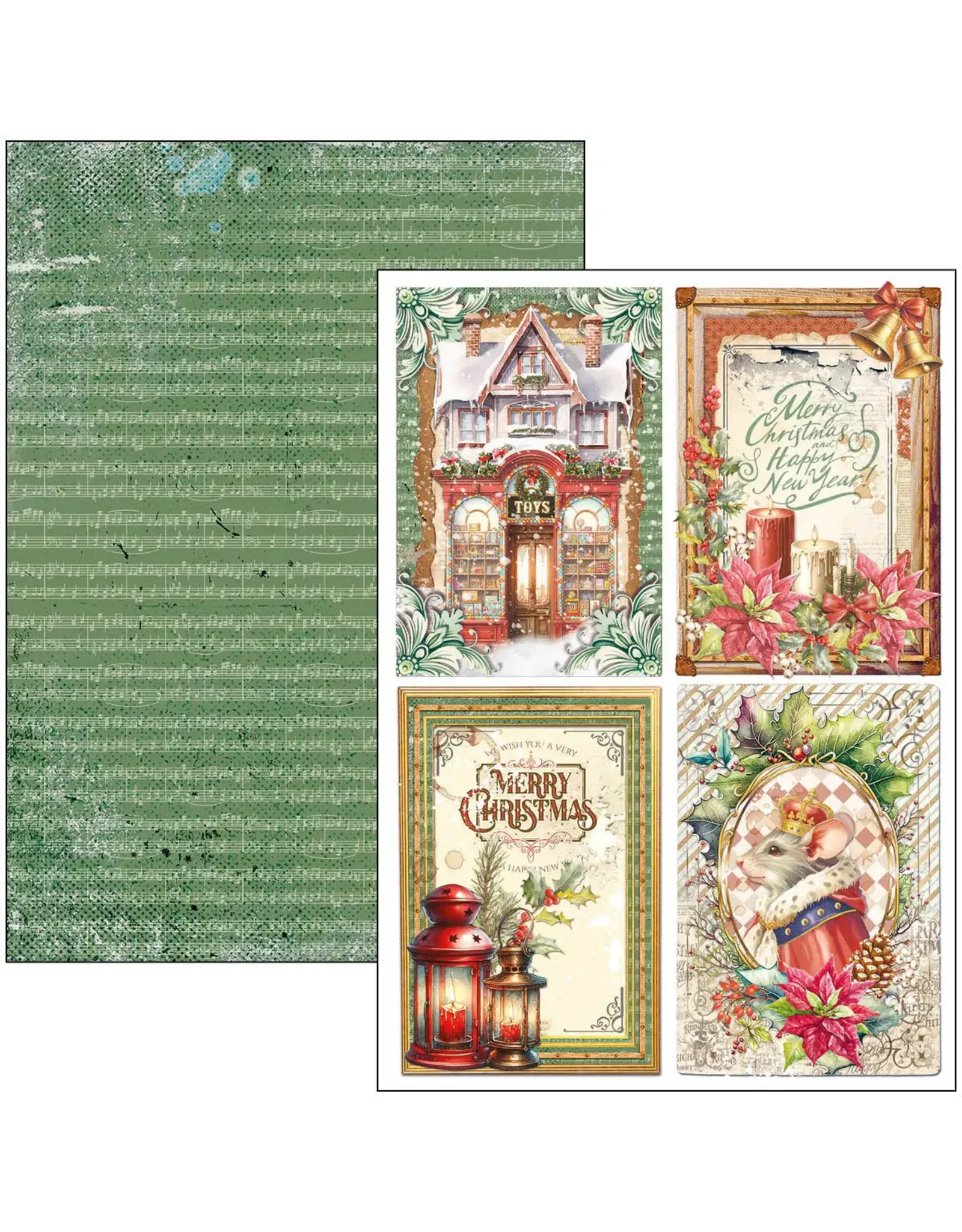 CIAO BELLA CIAO BELLA THE NUTCRACKER A4 CREATIVE PAD 9 SHEETS